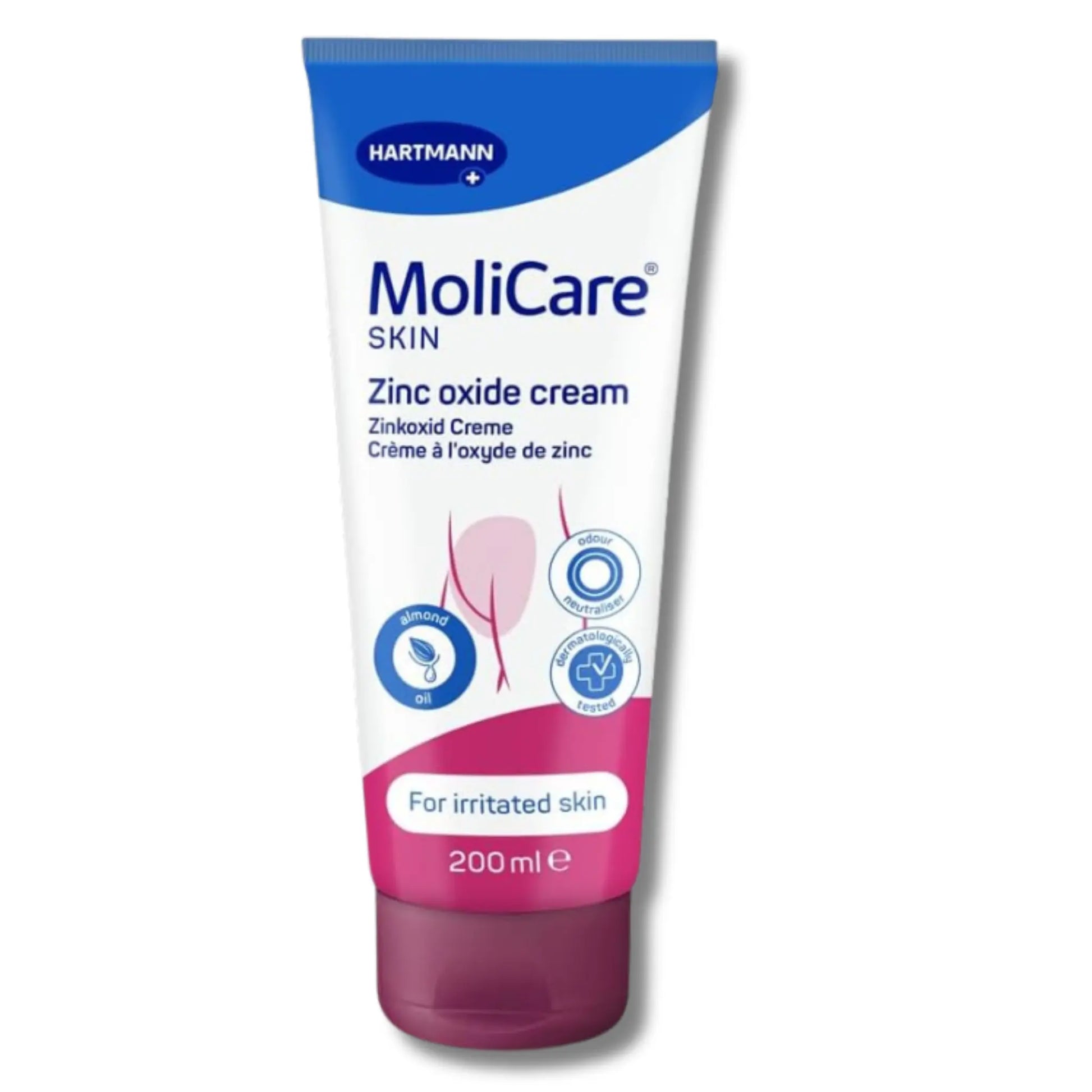 MoliCare Skin Crema protectora con oxido de Zinc 200 ml